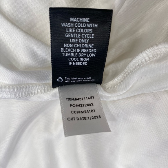 Torrid High-Neck Eyelet Mini Dress white size 2 -2X (18-20) NWT - Picture 6 of 8